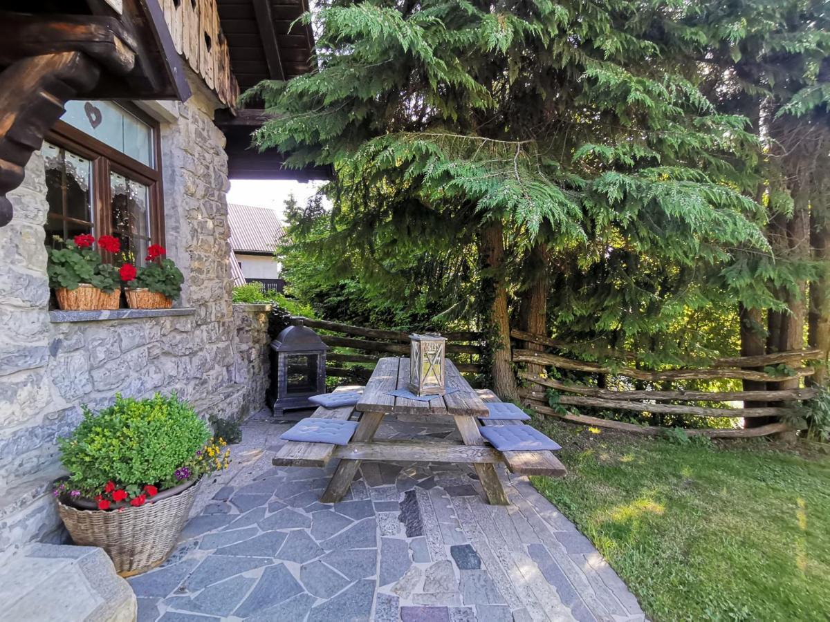 Apartma Alpski Vrt Vojsko Bagian luar foto
